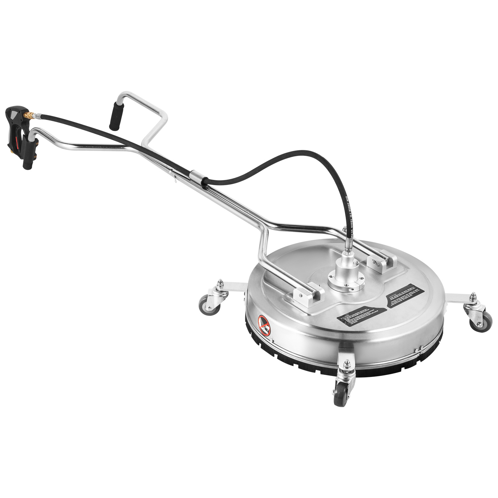 Surface Cleaner Pressure Washer Flat Surface Cleaner 20" 4000psi Rotating 3/8 QC VEVOR US