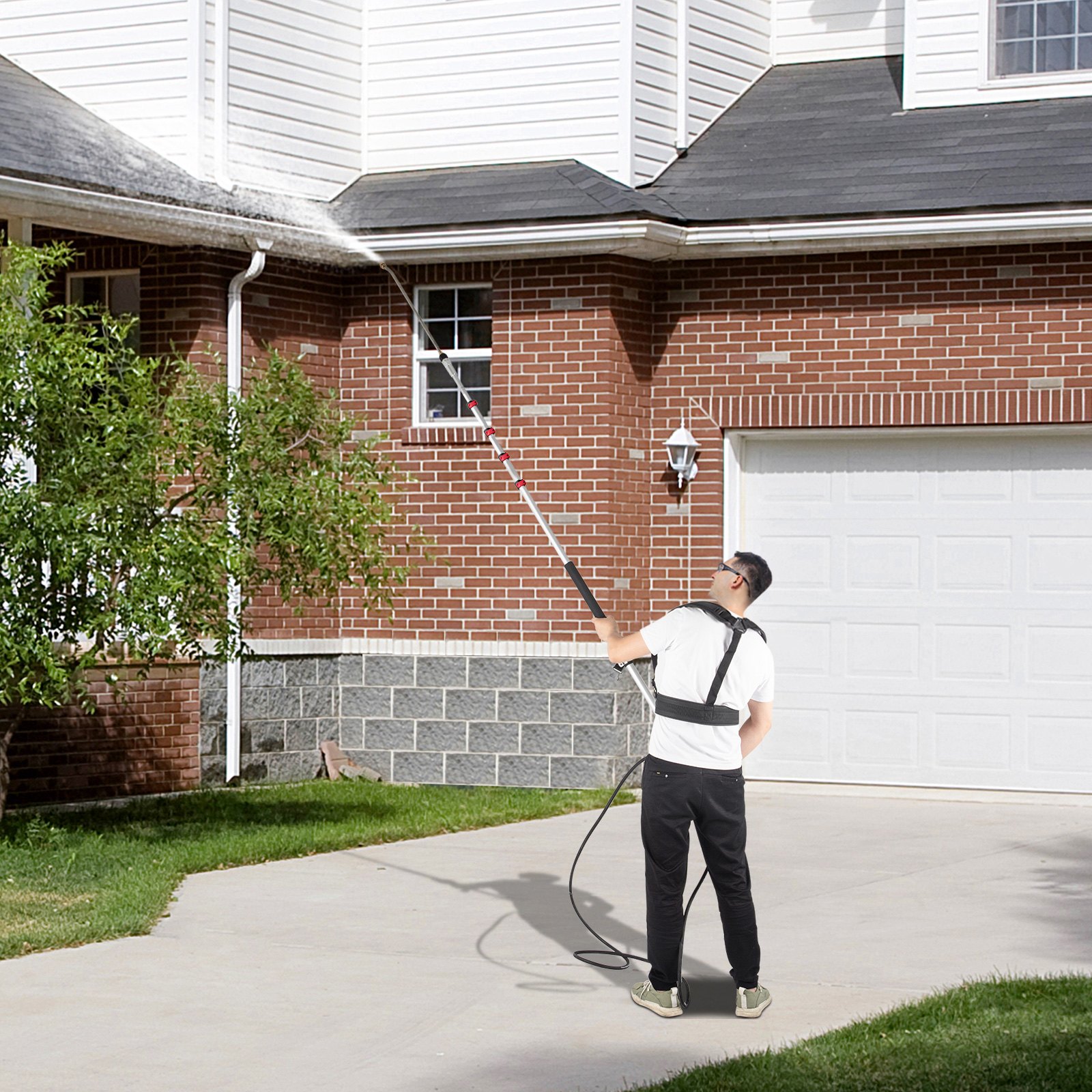 VEVOR VEVOR Telescoping Pressure Washer Wand, 5Section Length