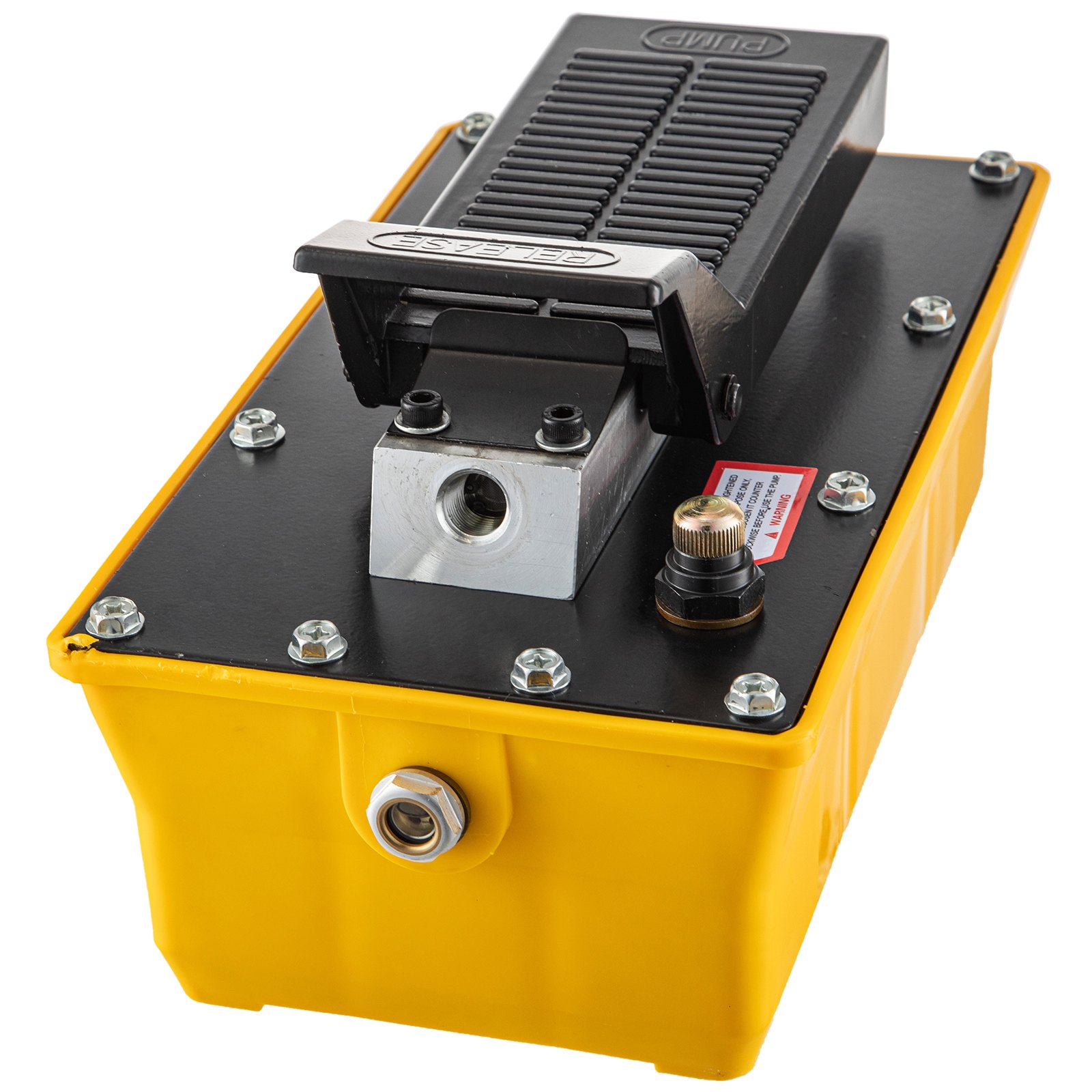 VEVOR Air Hydraulic Pump Hydraulic Foot Pump 10,000 PSI with Hose and Spray Gun VEVOR CA