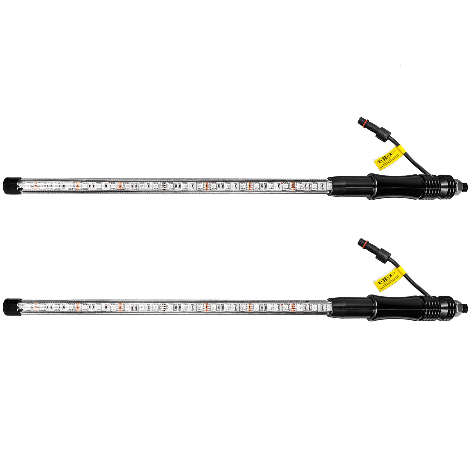 VEVOR 2PC 3FT LED Whip Lights RGB Color Lighted Whips for UTV ATV 20