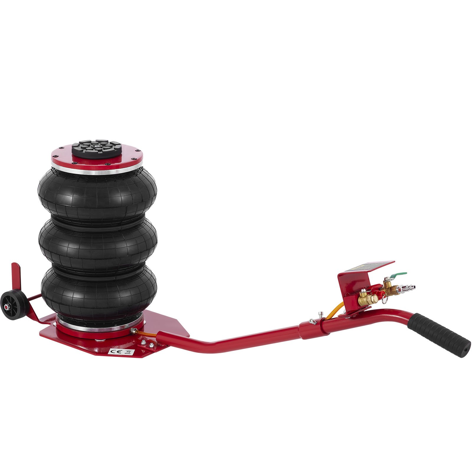 VEVOR Pneumatic Jack, 3 Ton/6600 LBS Air Bag Jack, Triple Bag Air Jack for Vehicle, Extremely