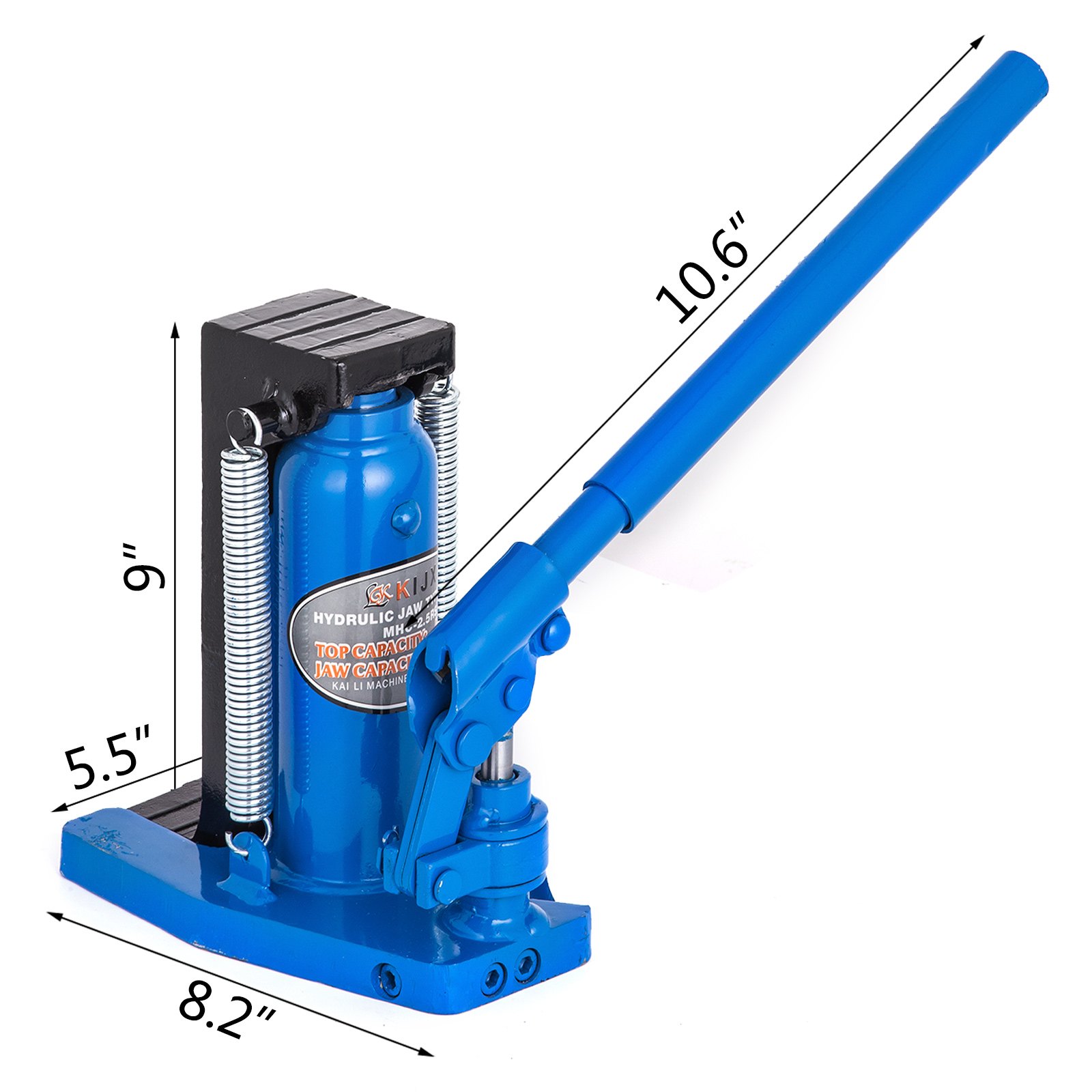 Toe Jack Hydraulic Toe Jack 5 Ton Manual 11000lb Heavy Duty Auto Truck RV Repair Lift Tools