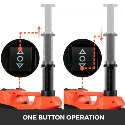 Electric Hydraulic Floor Jack Car Jack Lift 5 Ton 12v Dc Tire Inflator