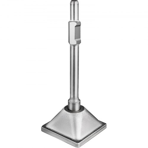 VEVOR 6x6 Compactor Plate 11/8 inch Jack Hammer with Electric Chisel