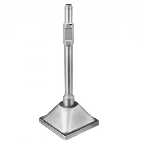 VEVOR 6x6 Compactor Plate 11/8 inch Jack Hammer with Electric Chisel
