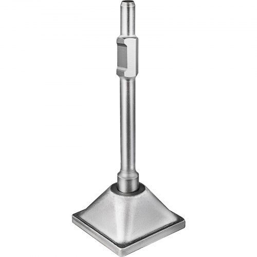 VEVOR 6x6 Compactor Plate 11/8 inch Jack Hammer with Electric Chisel