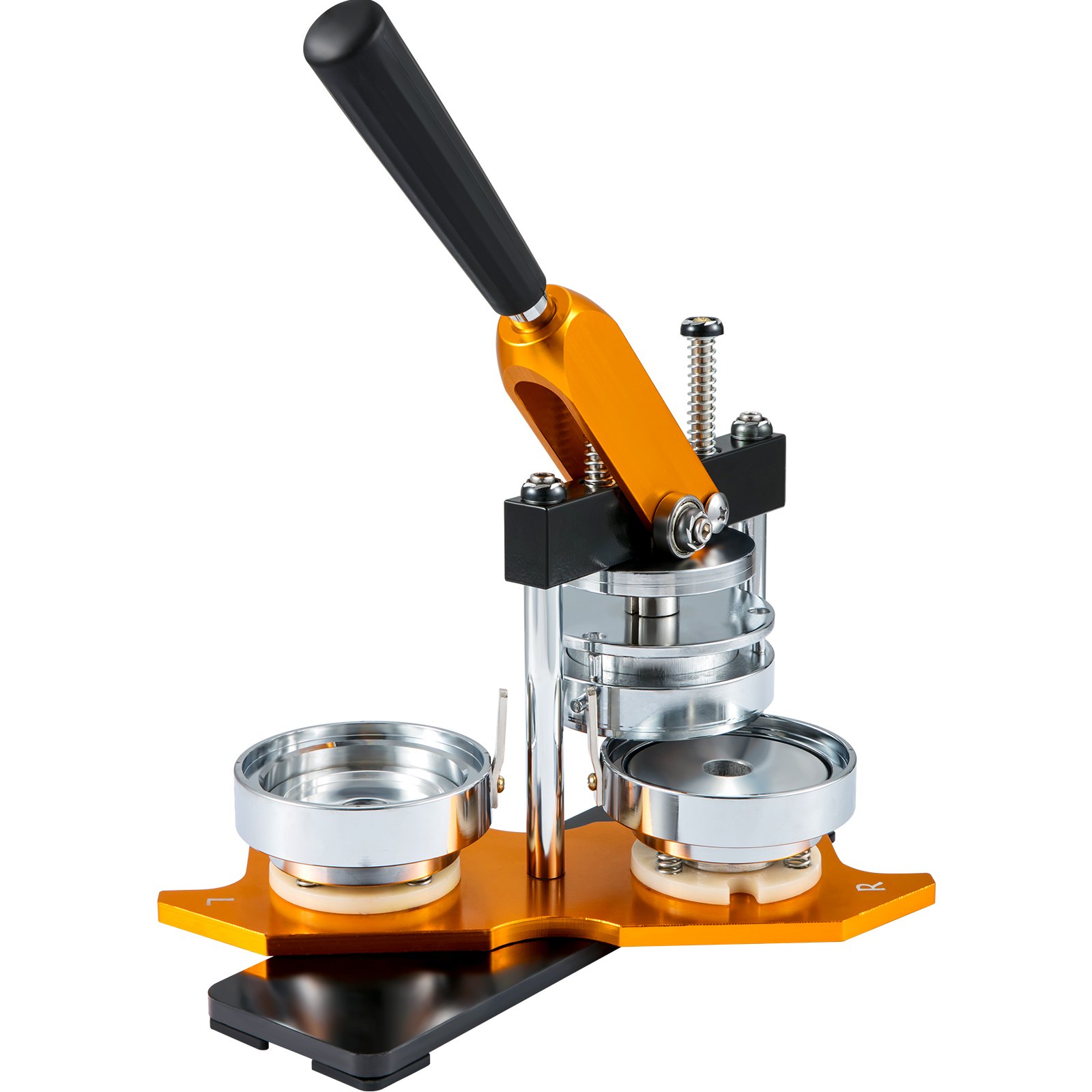 VEVOR VEVOR Button Maker Machine, 75 mm (3 inch) Badge Punch Press Kit