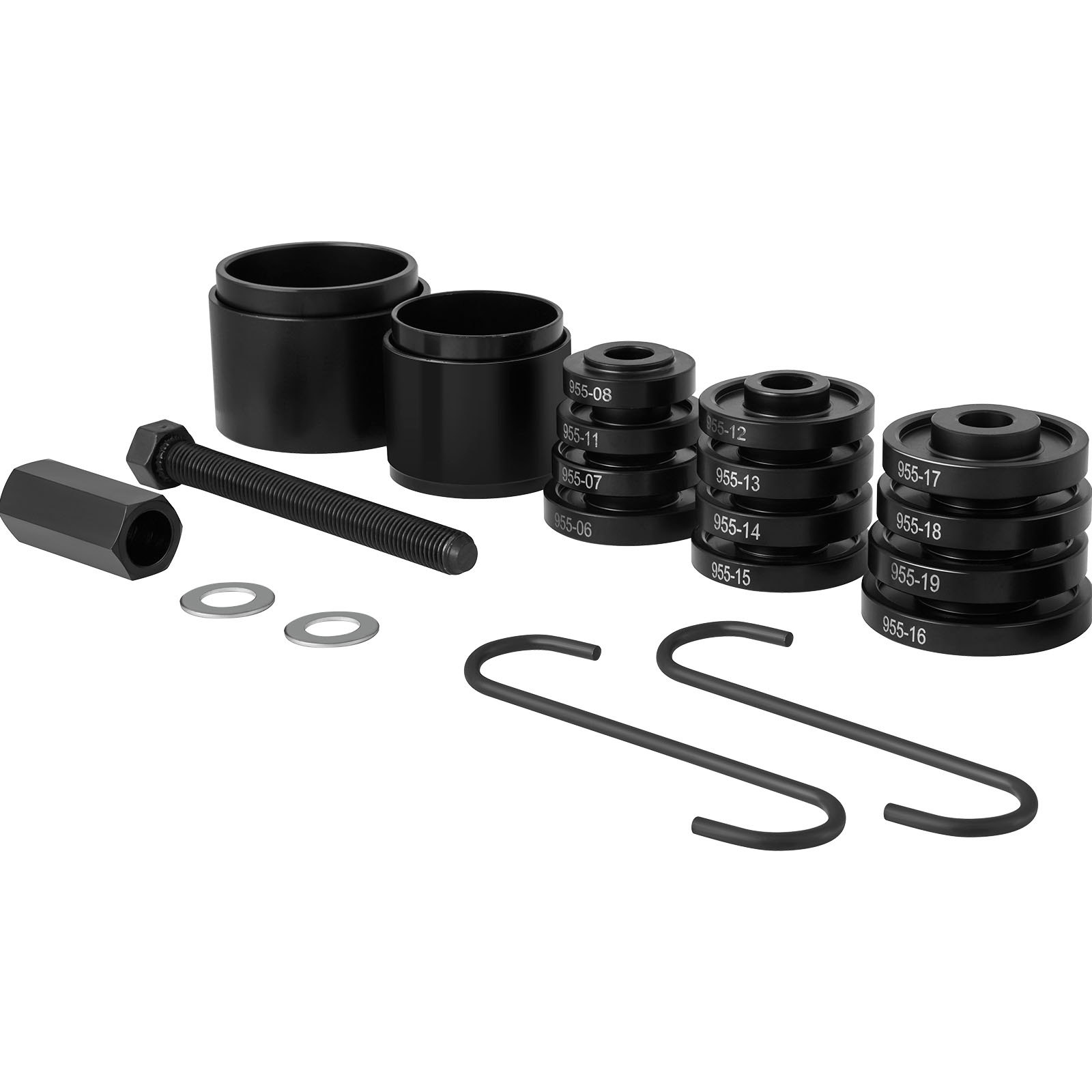 VEVOR FWD Front Wheel Drive Bearing Adapters Puller, 25 PCS, 45 Steel