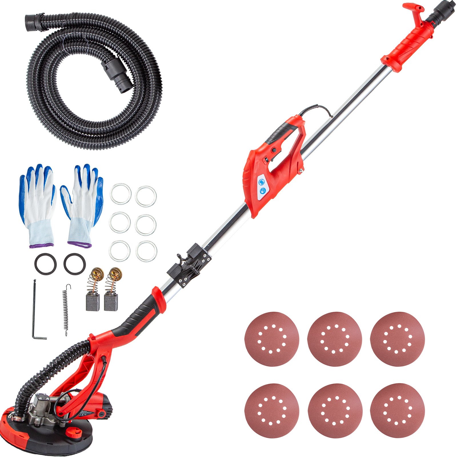 VEVOR Drywall Sander 750W, Electric Sander Variable Speed 8001750RPM