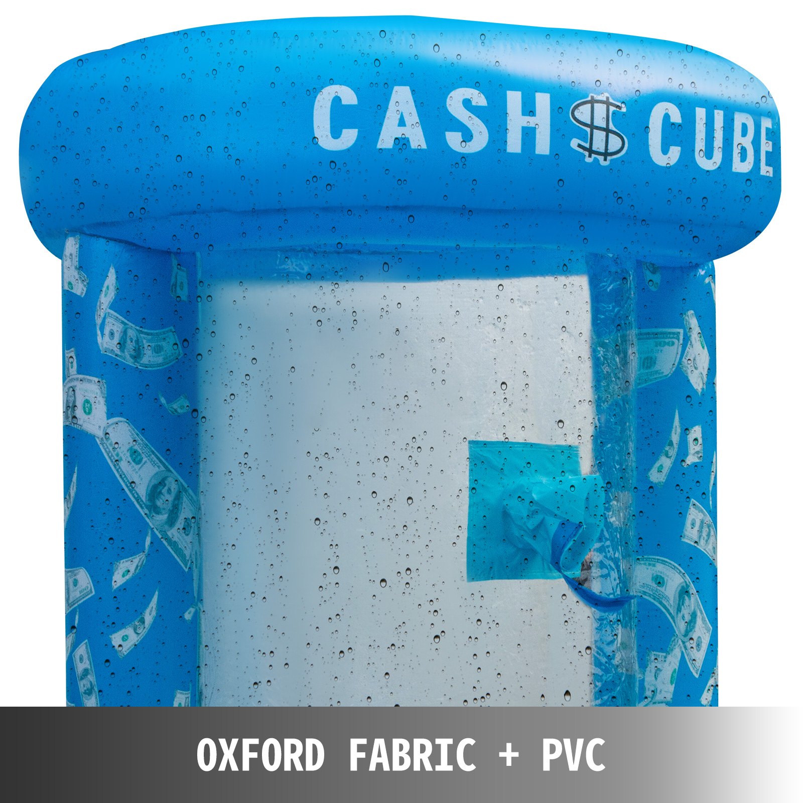 VEVOR Inflatable Cash Cube with Two Blowers Inflatable Cash Cube Booth