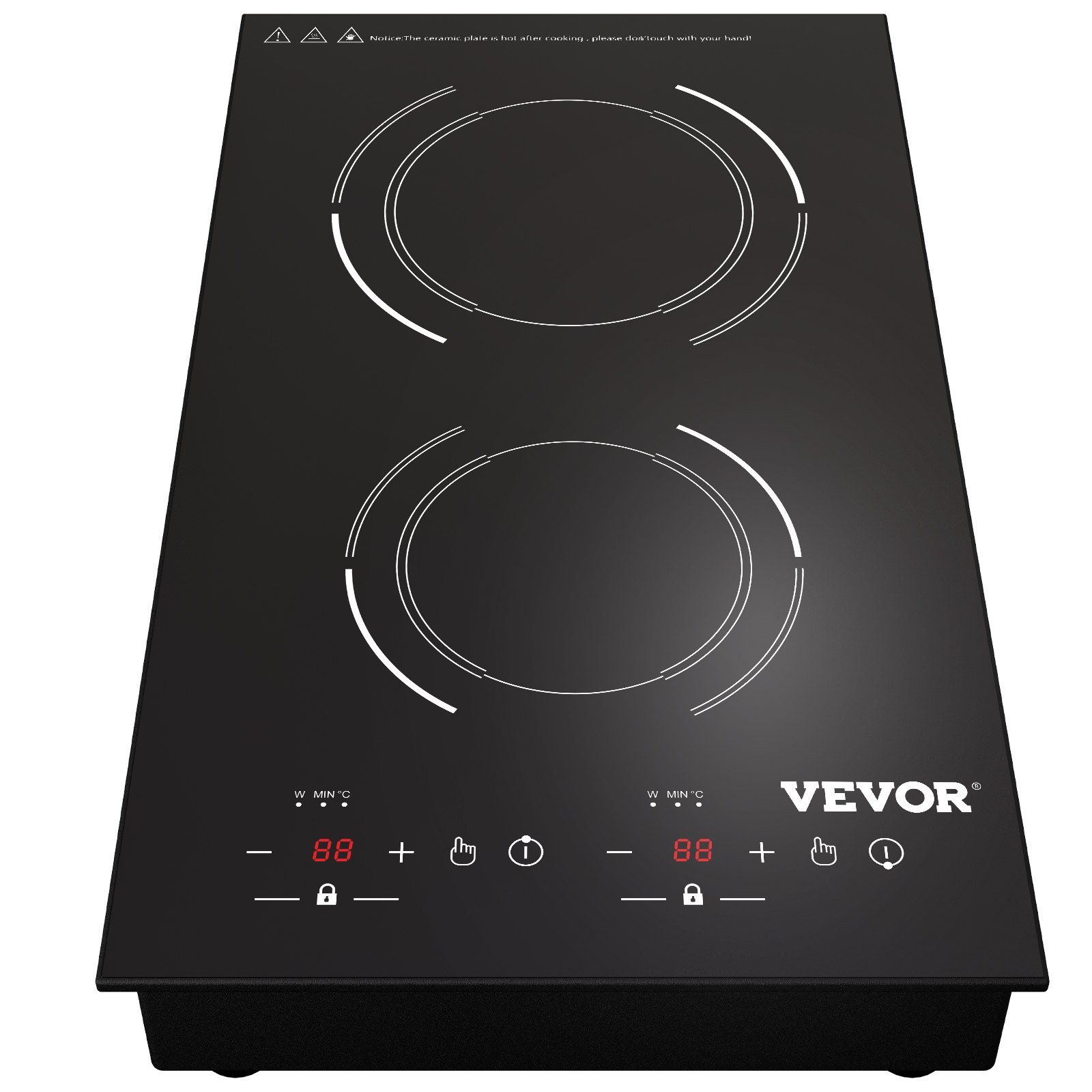 VEVOR VEVOR Electric Induction Cooktop Builtin Stove Top 11in 2