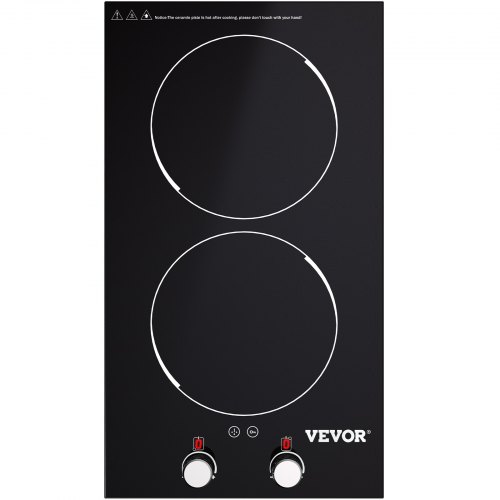 VEVOR Electric Induction Cooktop Builtin Stove Top 11in 2 Burners 220V VEVOR US
