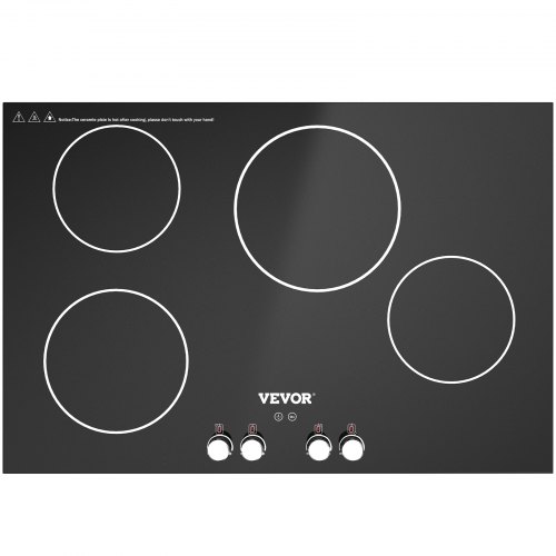 VEVOR Electric Induction Cooktop Builtin Stove Top 30in 4 Burners 220V