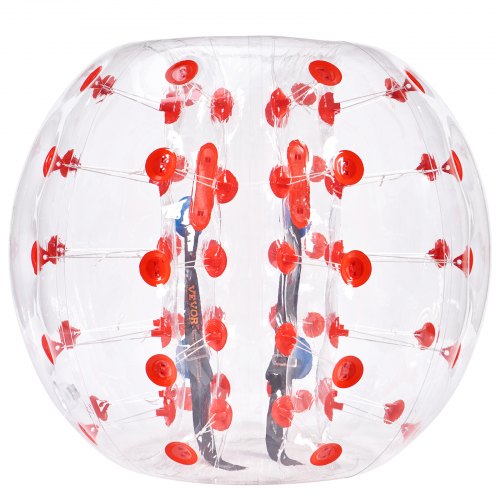 VEVOR Inflatable Bumper Ball 1-Pack, 4FT/1.2M Body Sumo Zorb
