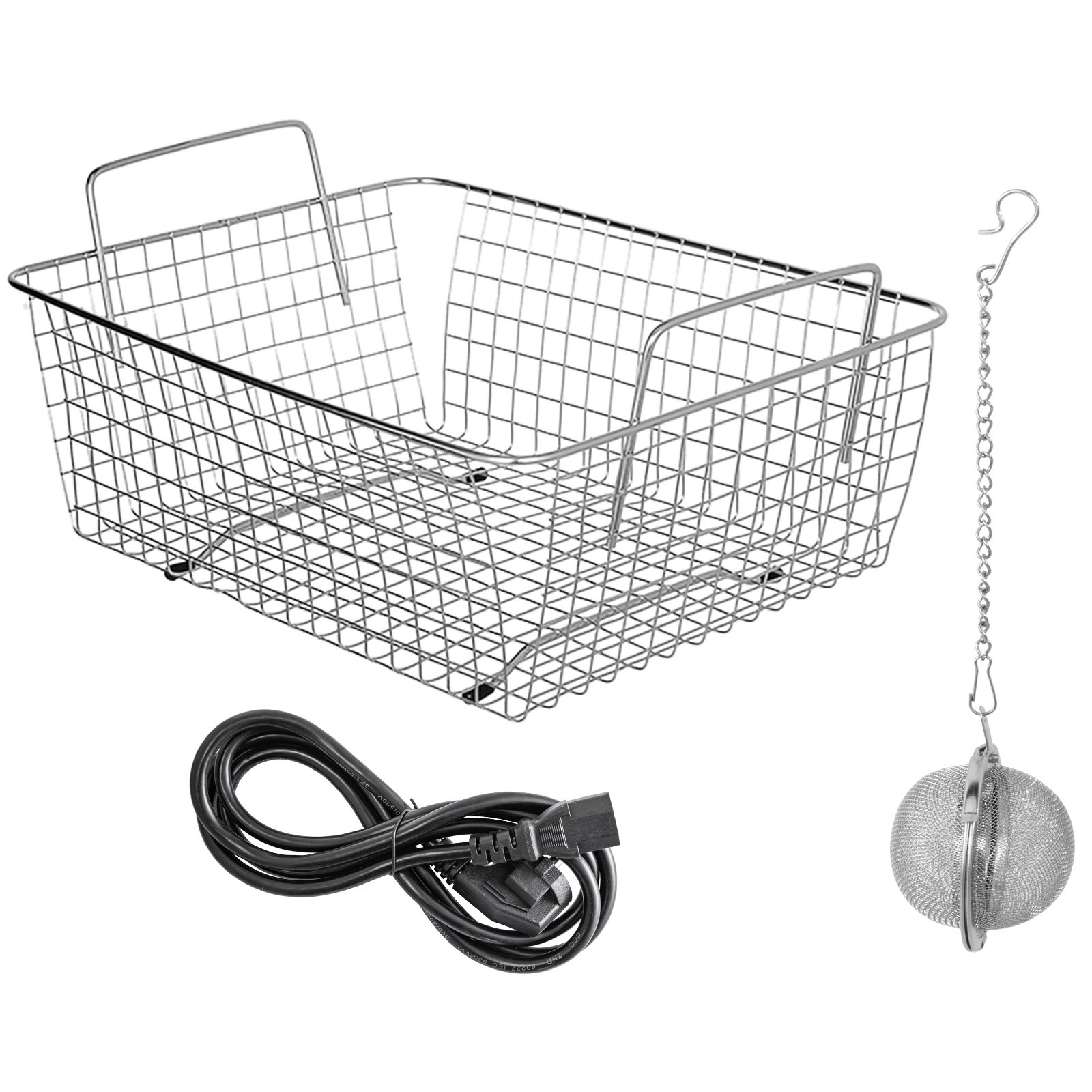 VEVOR Knob Ultrasonic Cleaner 3L 40kHz Ultrasonic Cleaning Machine Knob