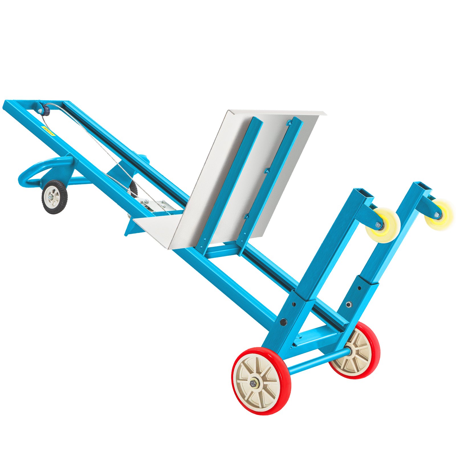 VEVOR Manual Winch Stacker, 4.7" 57" Height Range, 23.6" Length x 19.