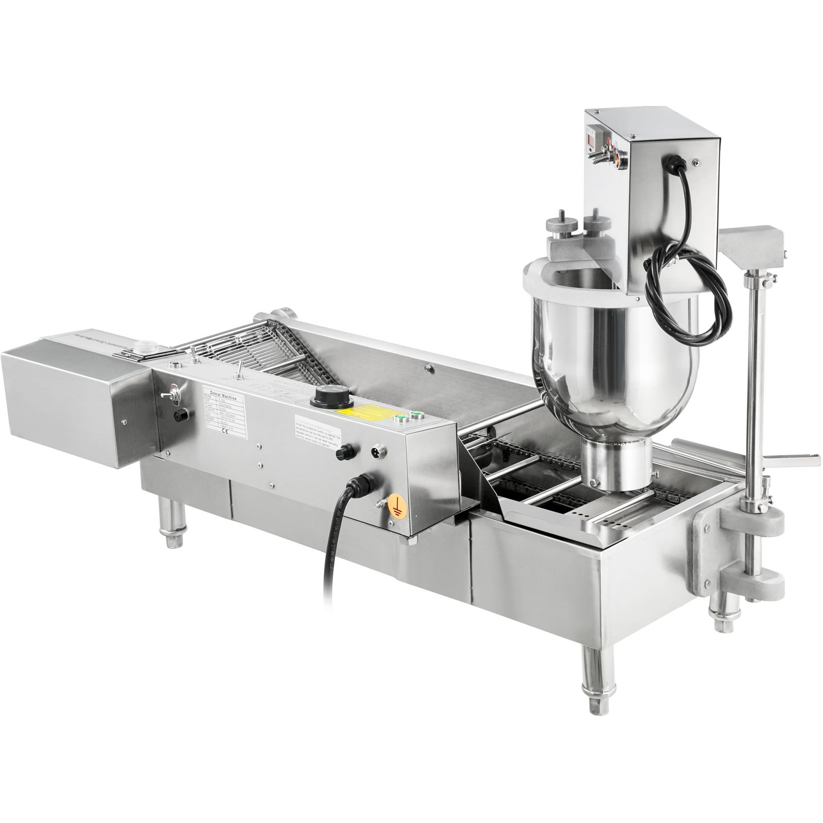 VEVOR Commercial Automatic Donut Making Machine 2 Rows Auto Doughnut