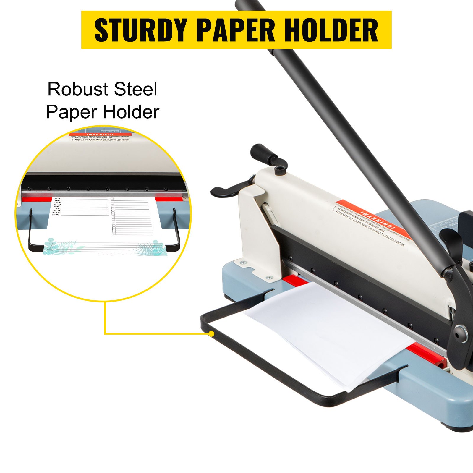 VEVOR Industrial Paper Cutter A4 Heavy Duty Paper Cutter 12 Inch Paper
