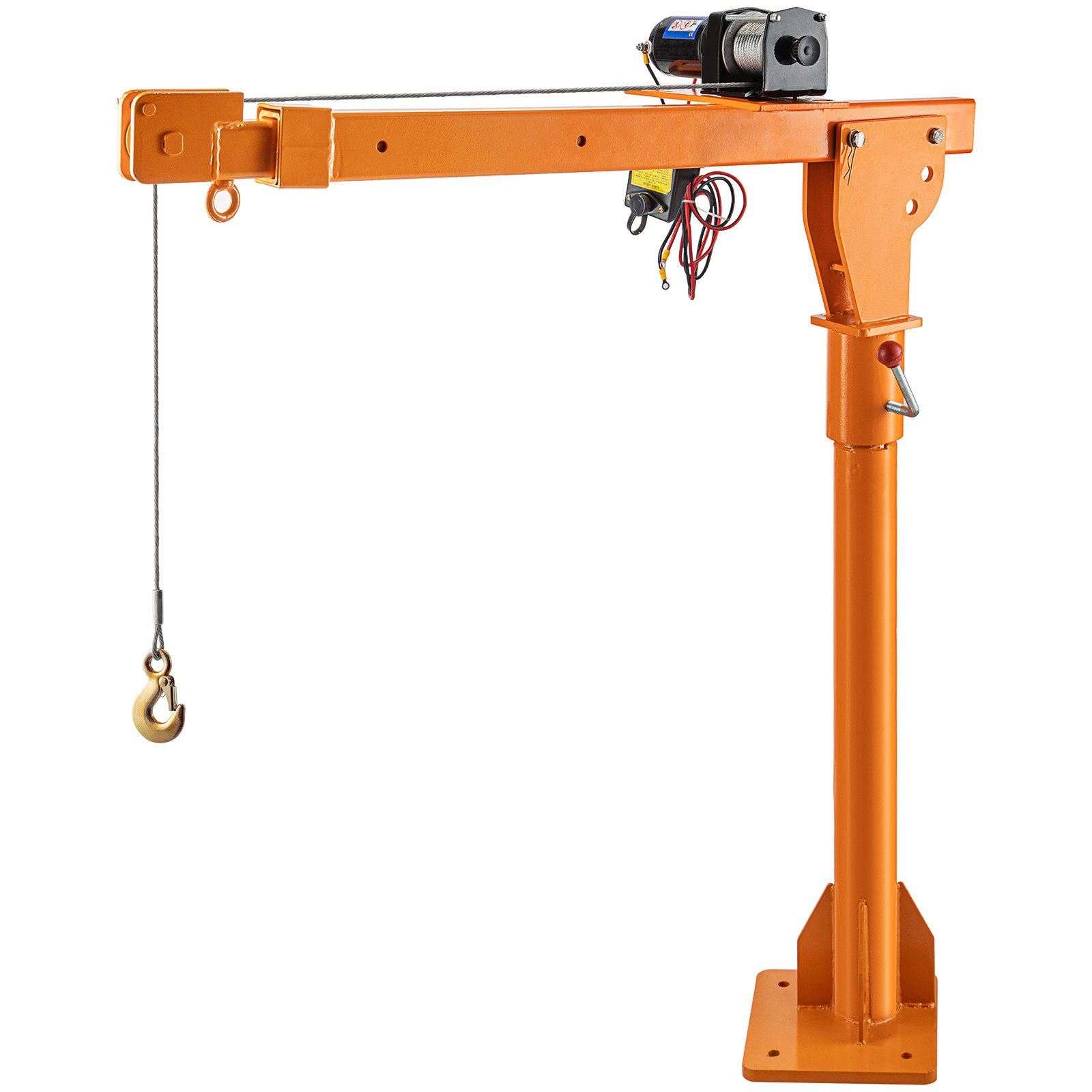 VEVOR Davit Crane, 2200 lbs Truck Crane, Wireless Remote Control Dock