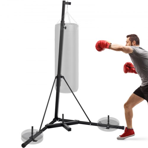 Heavy standing hot sale punching bag