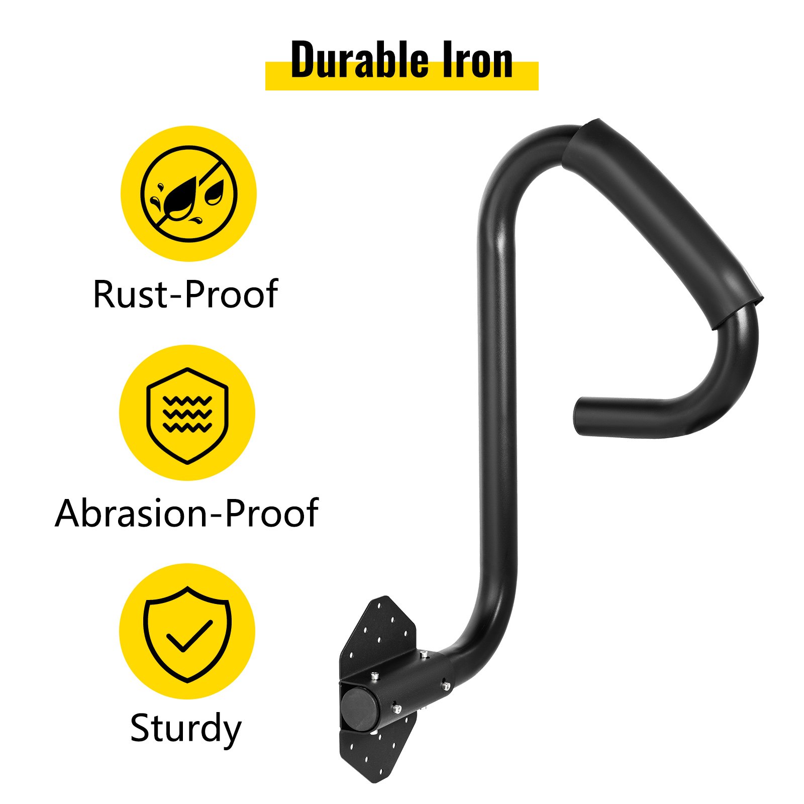 VEVOR Hot Tub Handrail 600LBS Capacity Spa Safety Rail Stationary Heavy