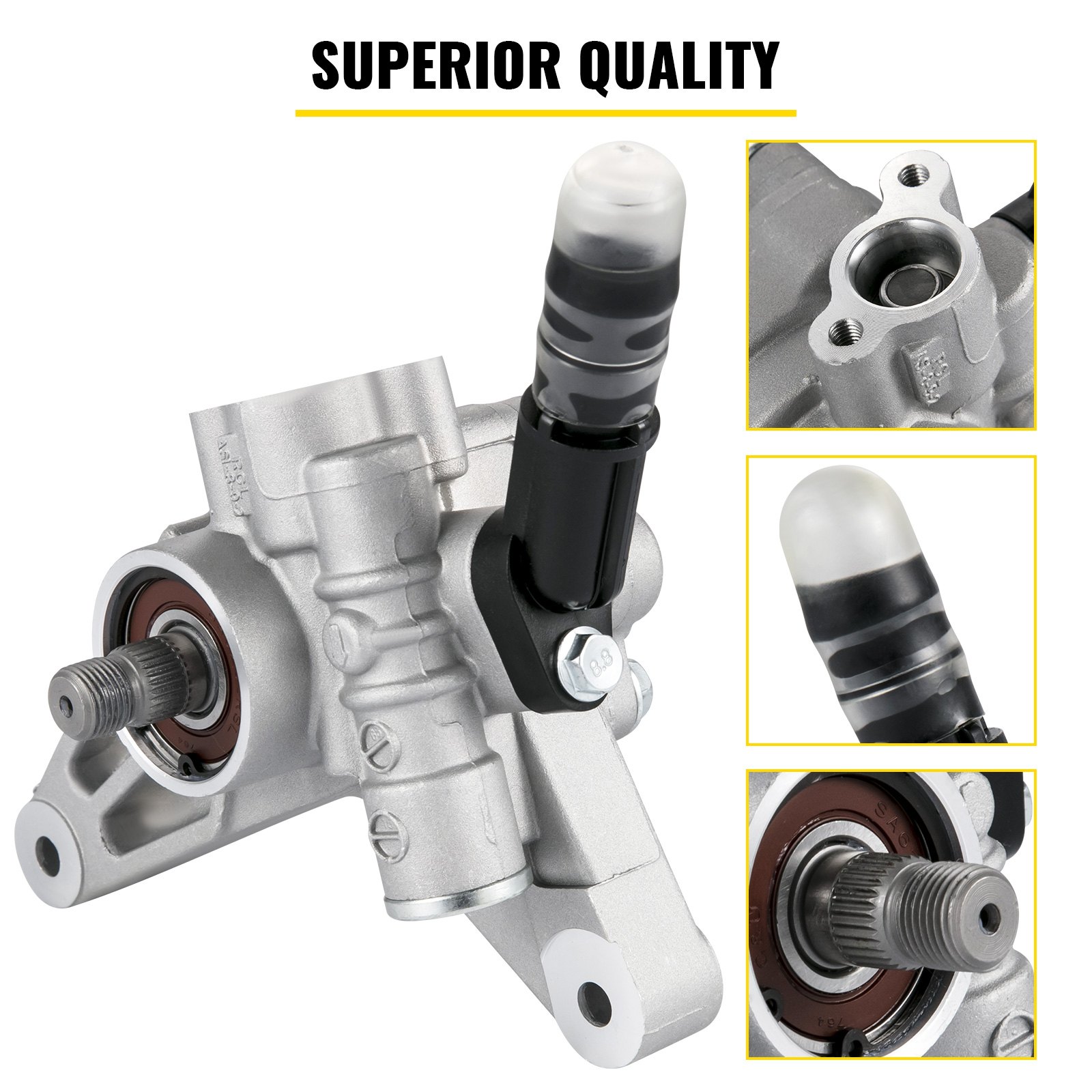 VEVOR Power Steering Pump 56110RGLA03 for 0509 HONDA ODYSSEY 0508