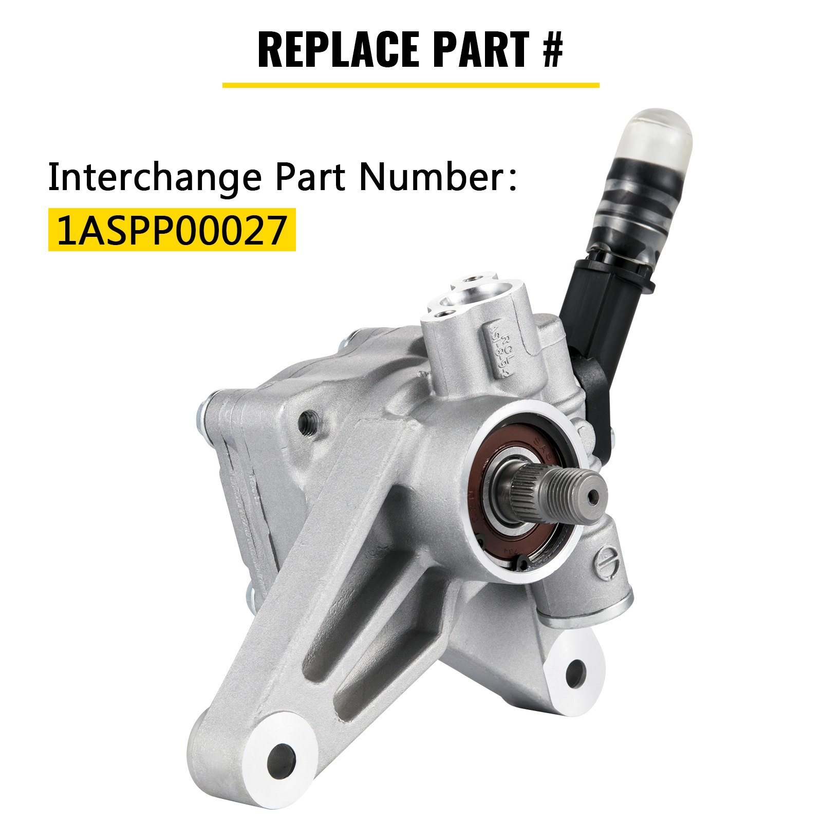 VEVOR Power Steering Pump 56110RGLA03 for 0509 HONDA ODYSSEY 0508