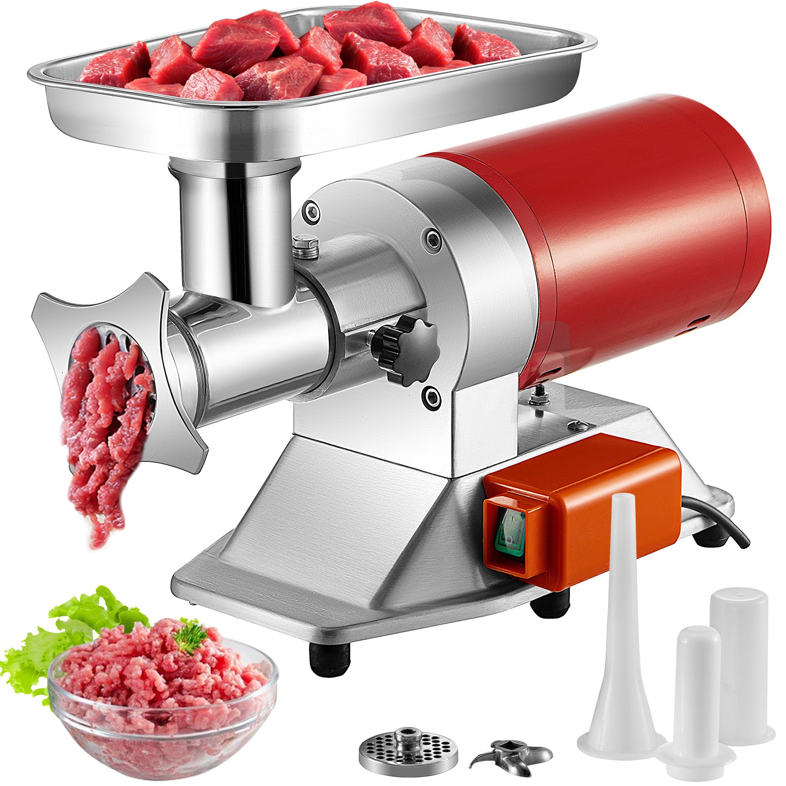 VEVOR Electric Meat Grinder, 661 Lbs/Hour1100 W Meat Grinder Machine, 1