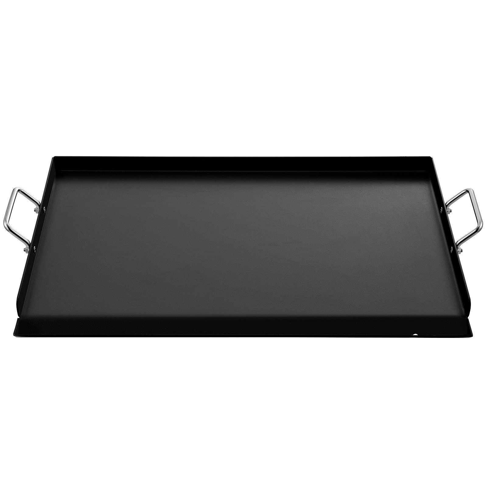 VEVOR Carbon Steel Griddle, 16" x 24" Griddle Flat Top Plate, Griddle for BBQ Charcoal/Gas Gril