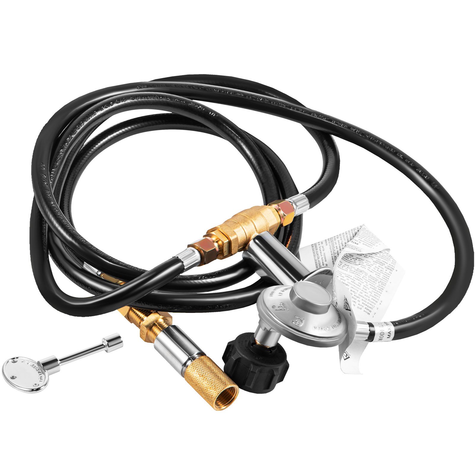 VEVOR Fire Pit Installation Kit, 90K BTU Max Propane Fire Pit Hose Kit