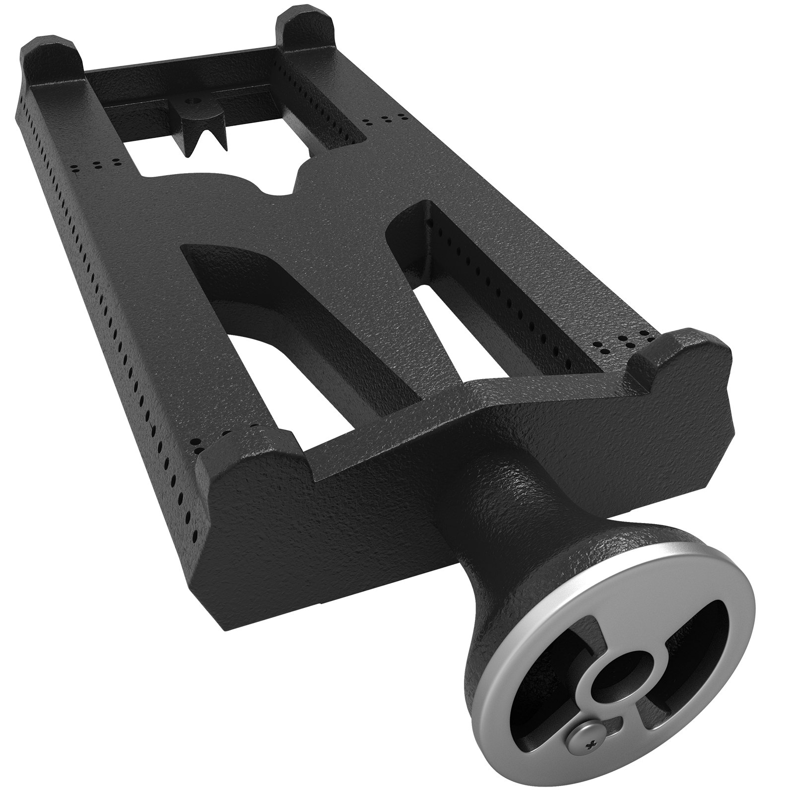 VEVOR Grill Burners, Cast Iron BBQ Burners Replacement, 2 Packs Grill