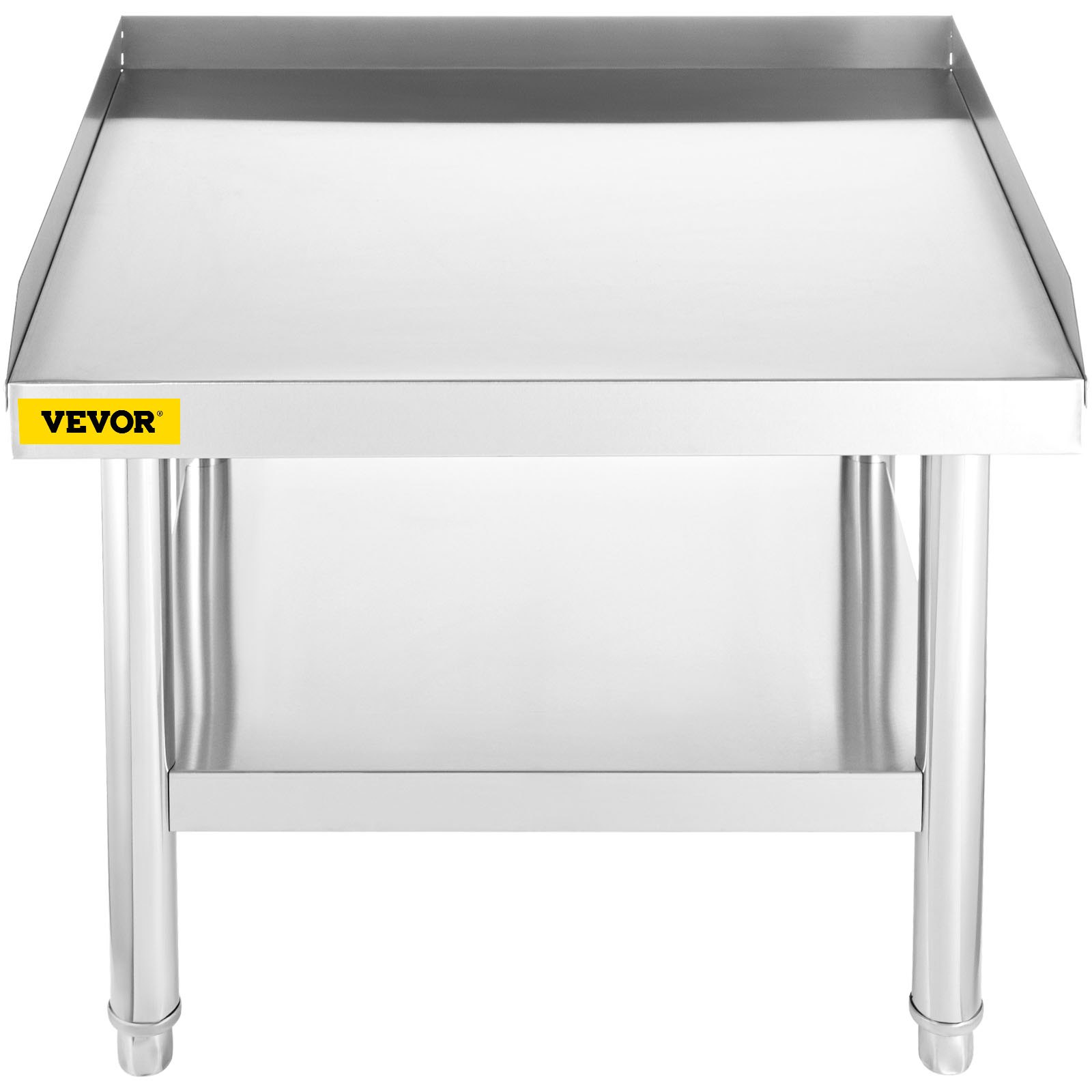 VEVOR Stainless Steel Equipment Grill Stand, 24 x 28 x 24 Inches Stainless Table, Grill Stand
