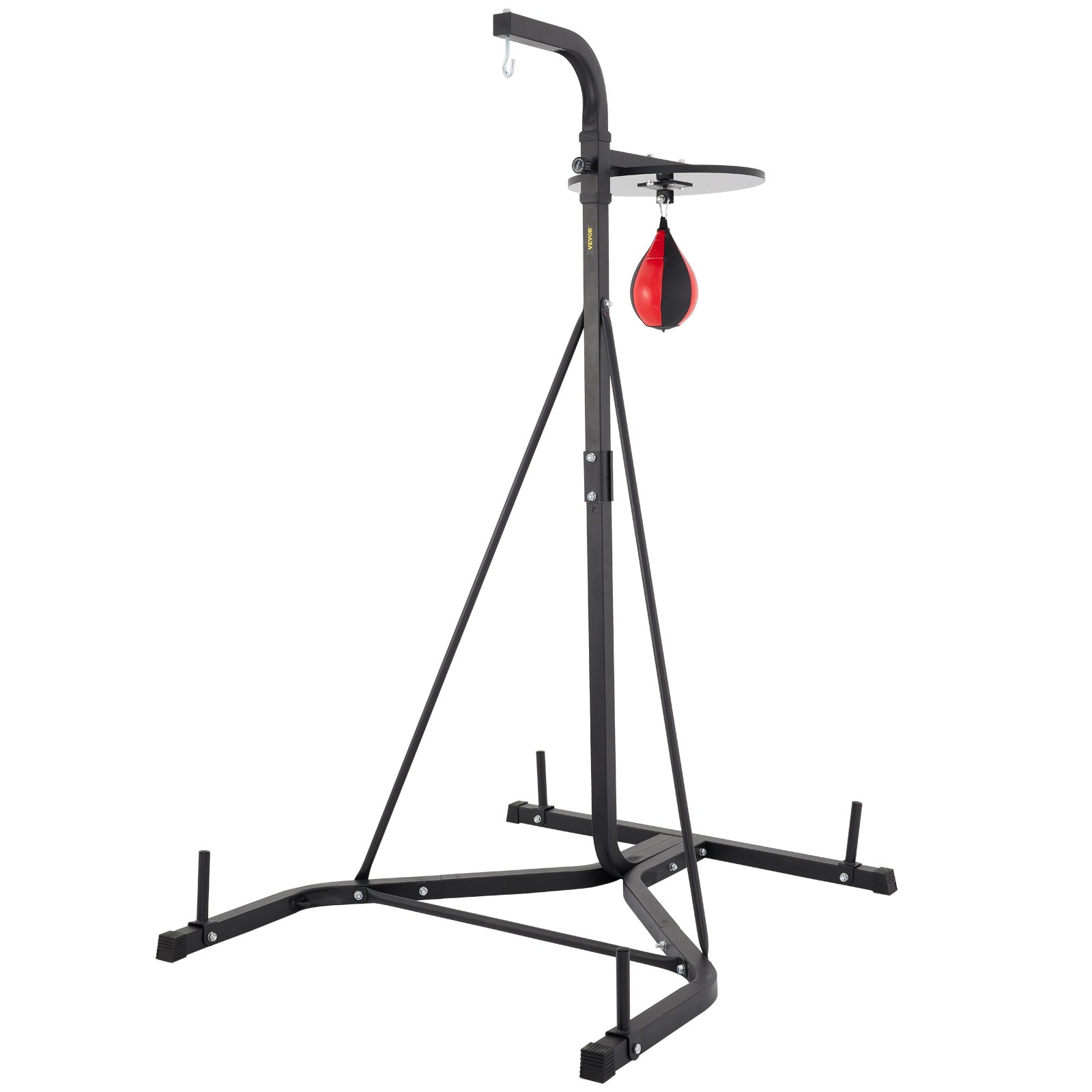 VEVOR Heavy Bag Stand with Speed Ball , Height Adjustable Punching Bag