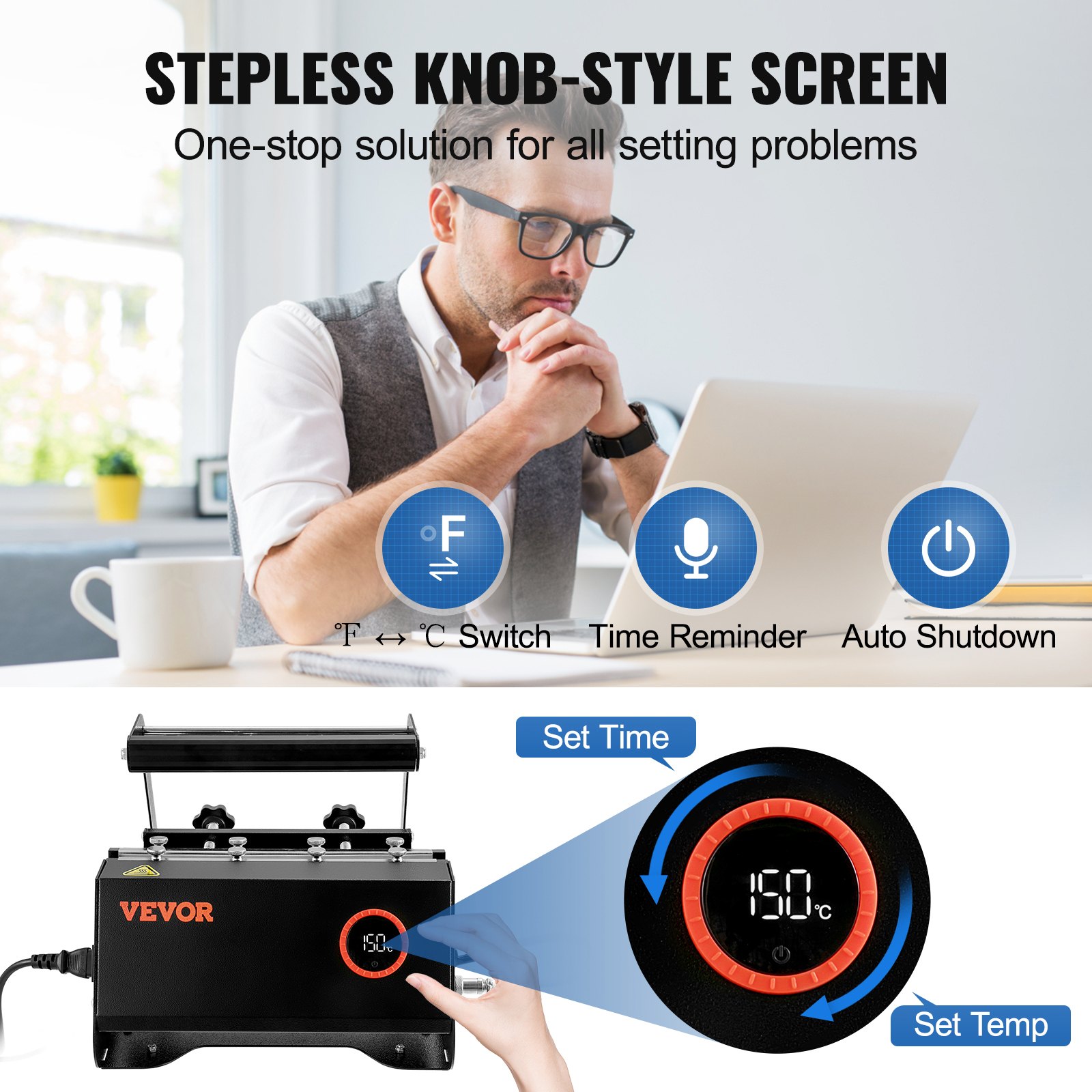 ColorSub Tassenpresse Für Sublimationsdruck - Professionelle Mug Press Maschine Für Personalisierte Tassen