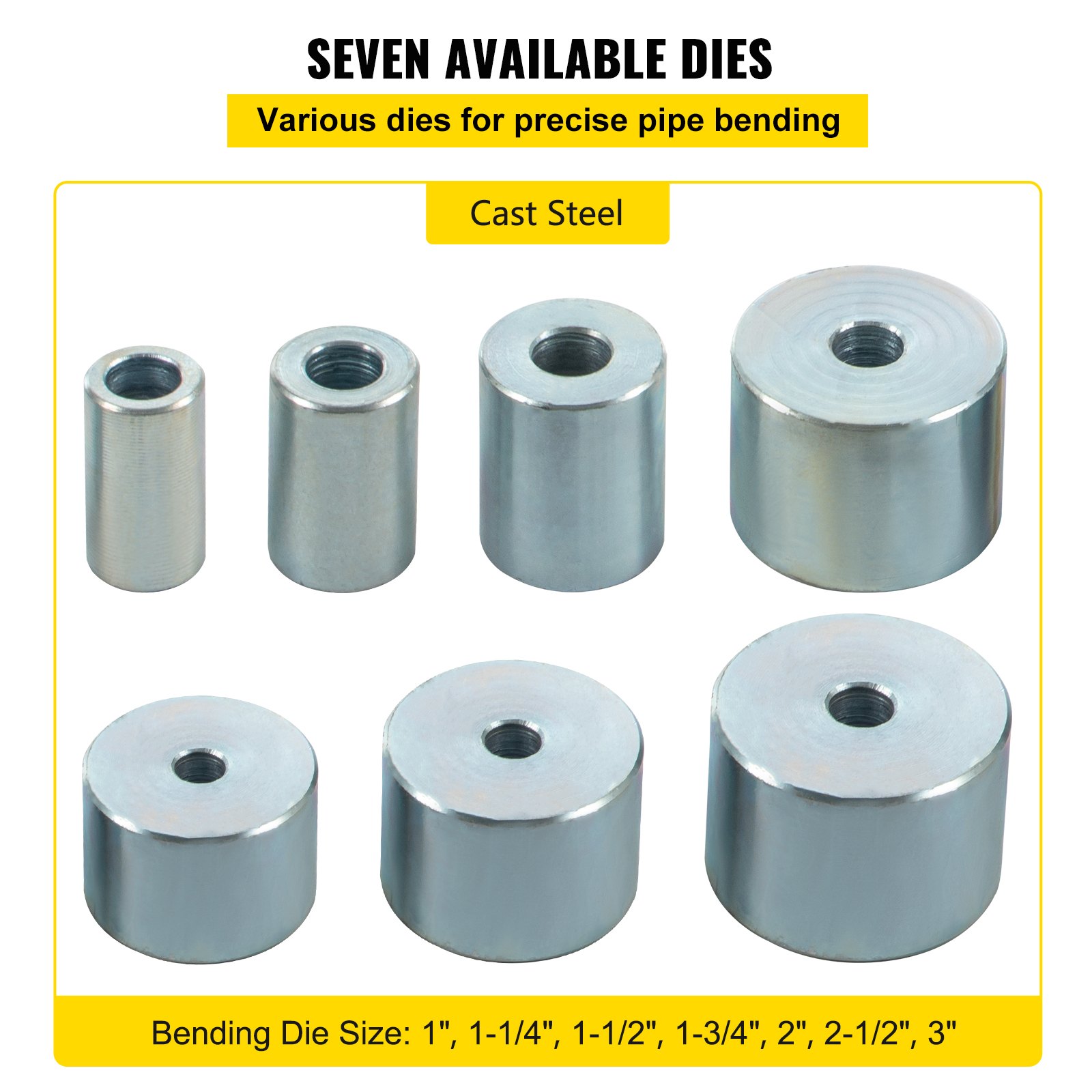 VEVOR Compact Metal Bender 1"3" Bench Flat Bar Rod Bending Brake