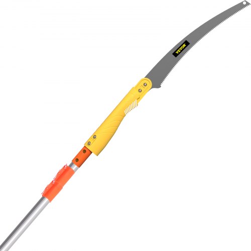 VEVOR Tree Pruner Pole Saw 10 ft Extendable Aluminum Pole Sharp Steel