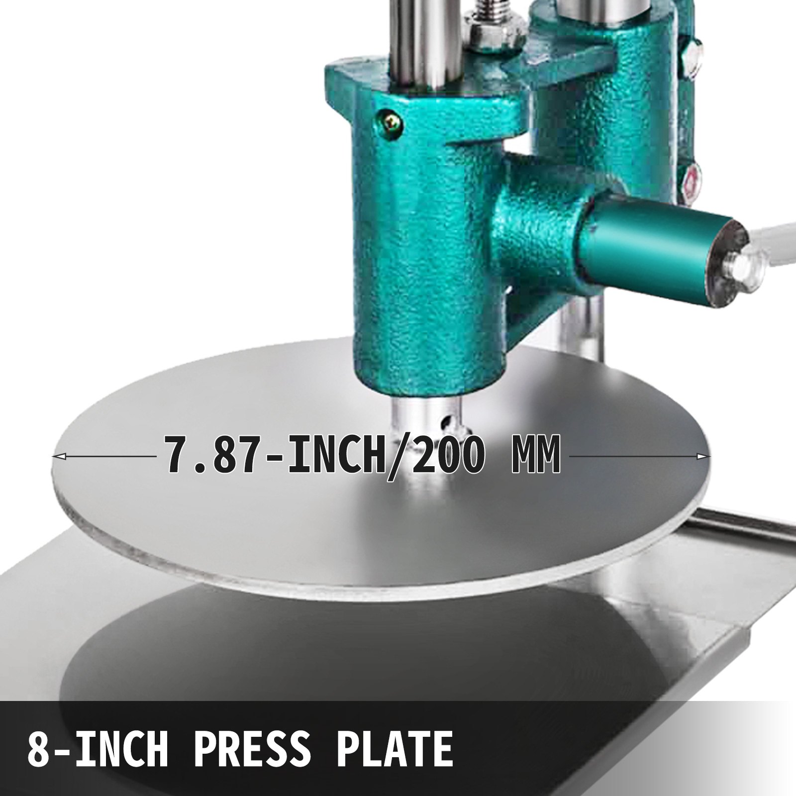 7.8'' Big Roller Dough Sheeter Pasta Maker Household Pizza Dough Manual