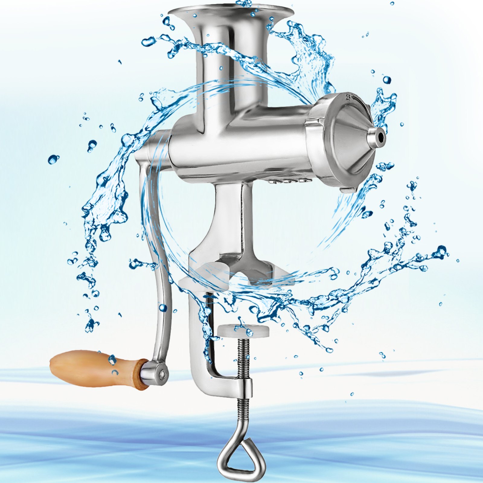 VEVOR Wheatgrass Extractor Portable Wheatgrass Juicer with 3 Sieves