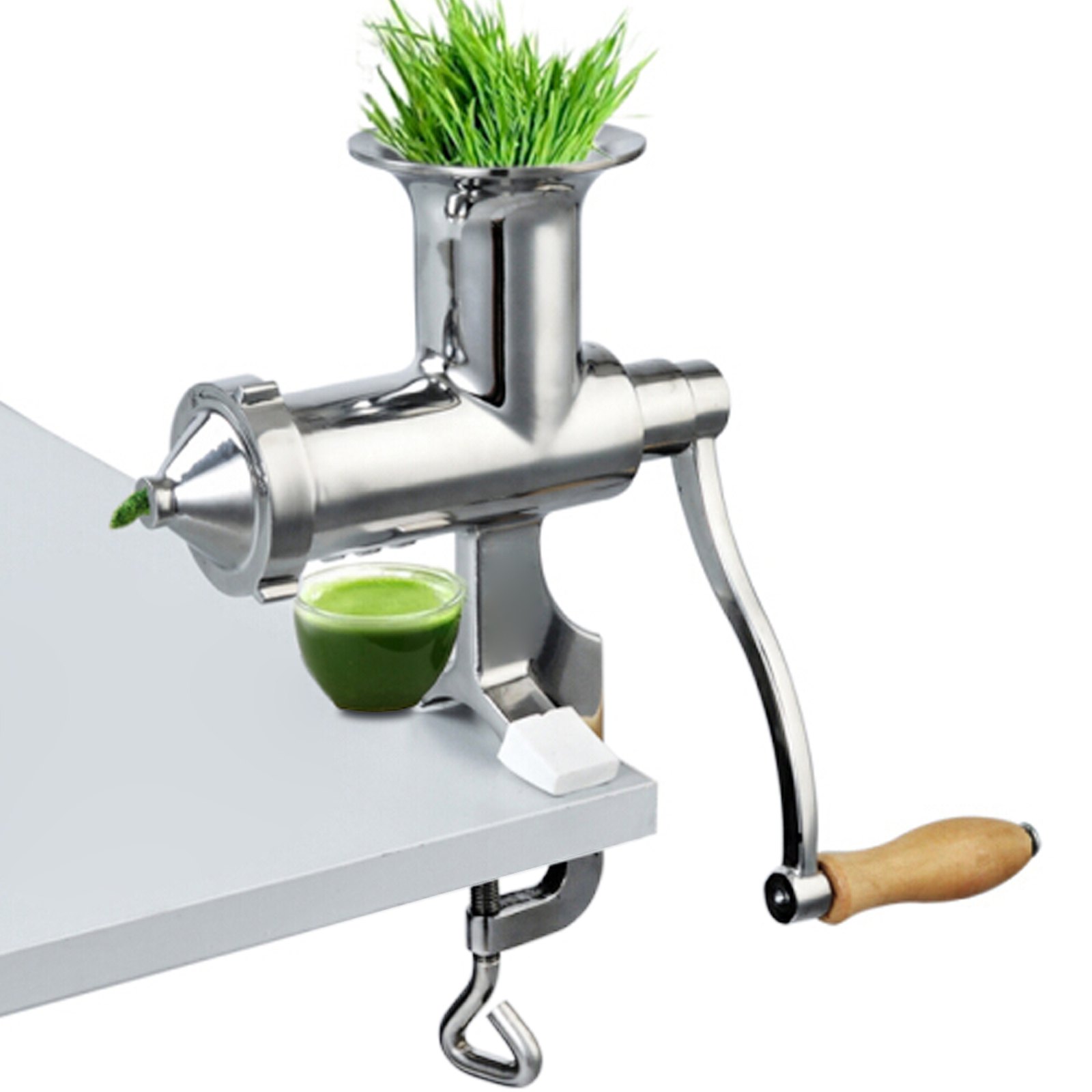 VEVOR Wheatgrass Extractor Portable Wheatgrass Juicer with 3 Sieves
