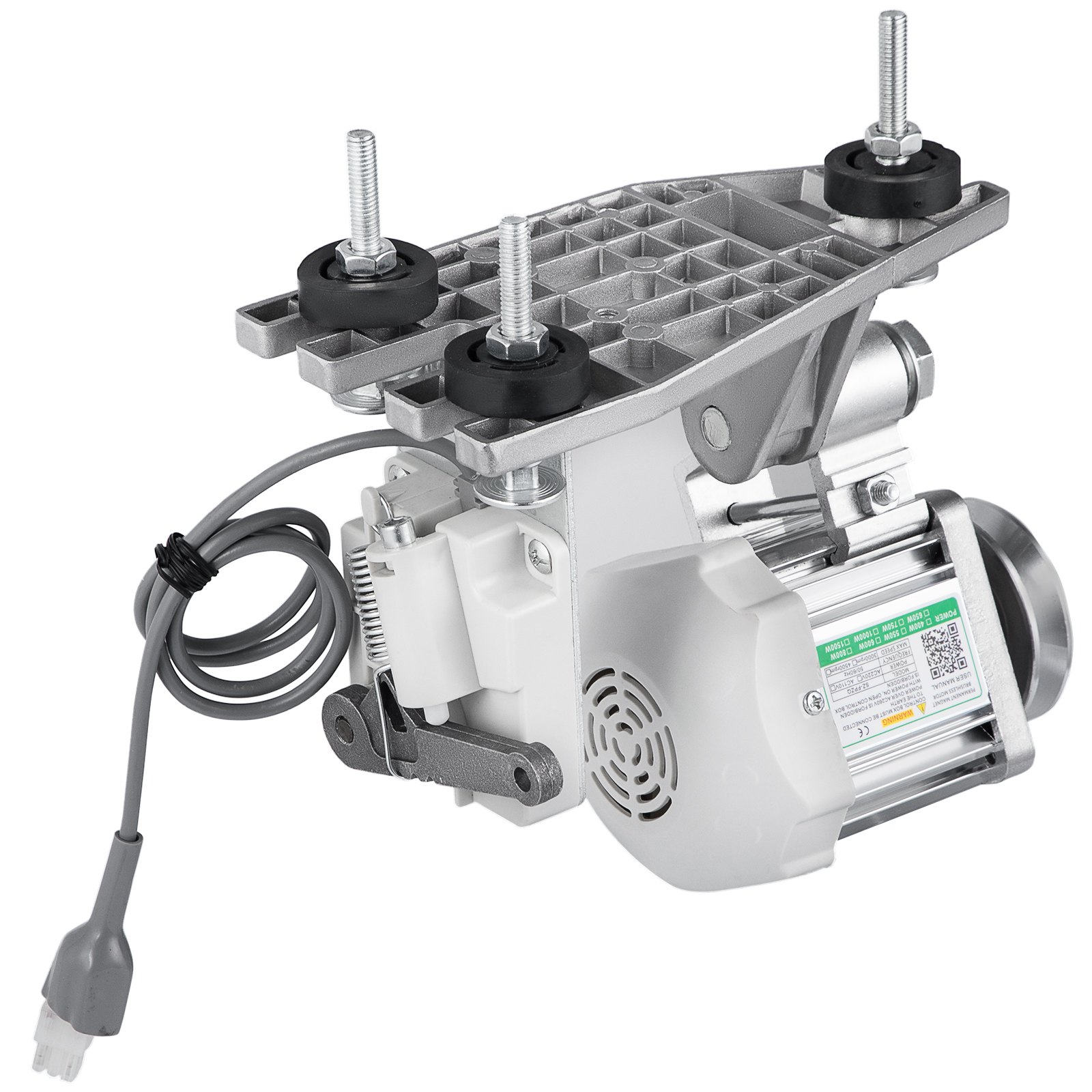 VEVOR CS1000 Sewing Machine Servo Motor, 3/4HP 4500rpm Single Phase ...