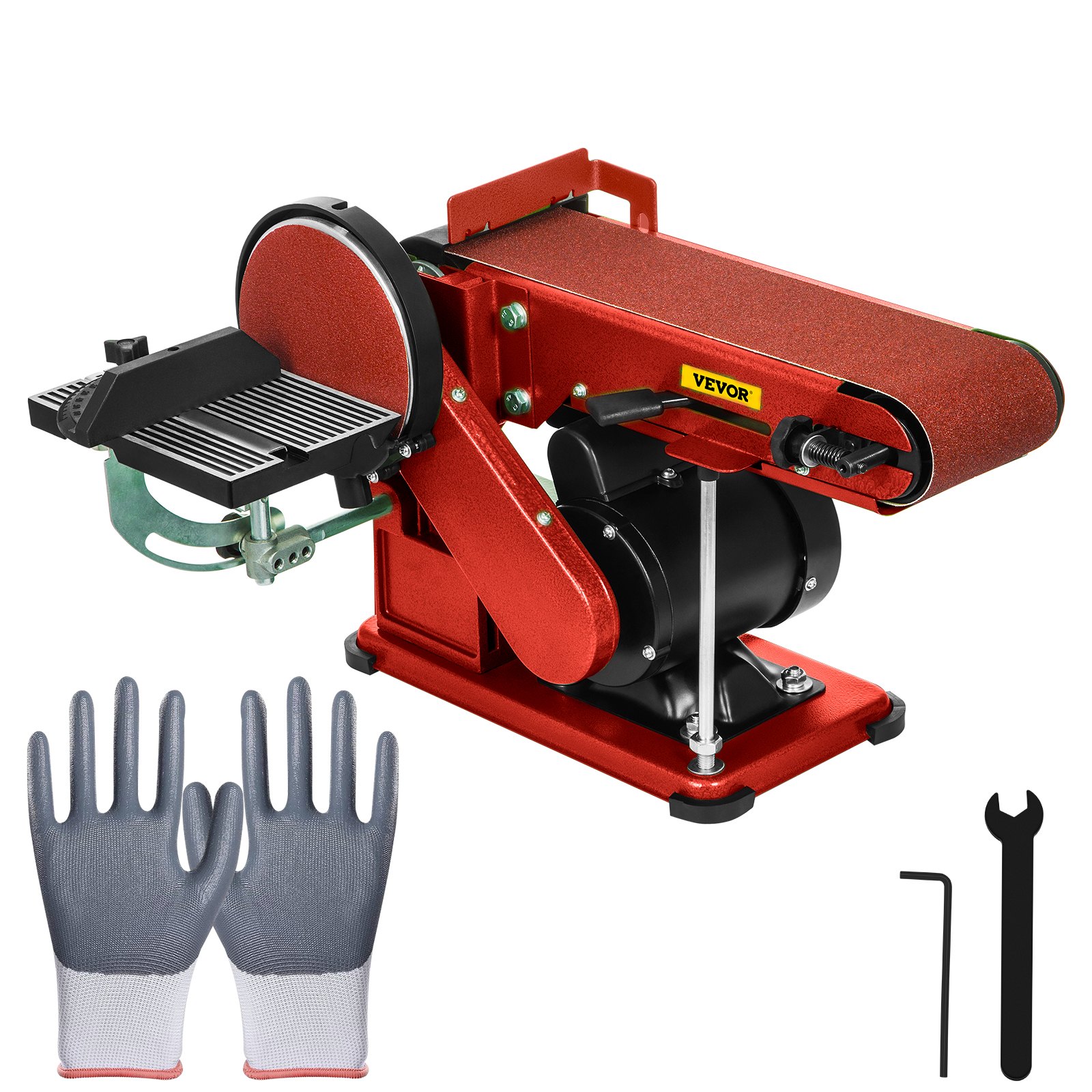 VEVOR Belt Disc Sander 4x36inch and 6inch Disc, Benchtop Disc Sander