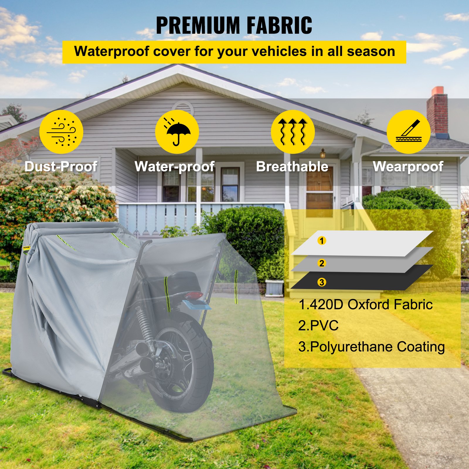 bike shield motorcycle shelter