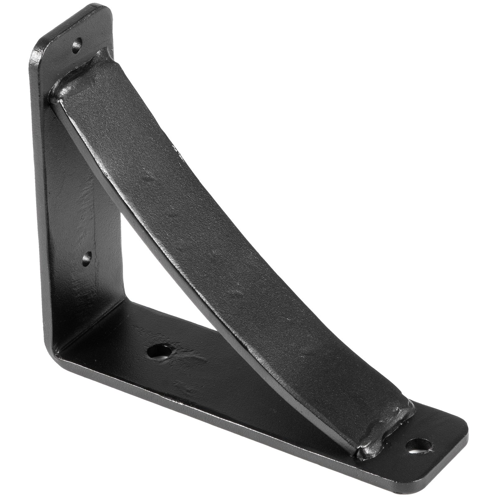 VEVOR 2 Pack Steel Shelf Brackets,Heavy Duty Hand Welded Steel Brackets