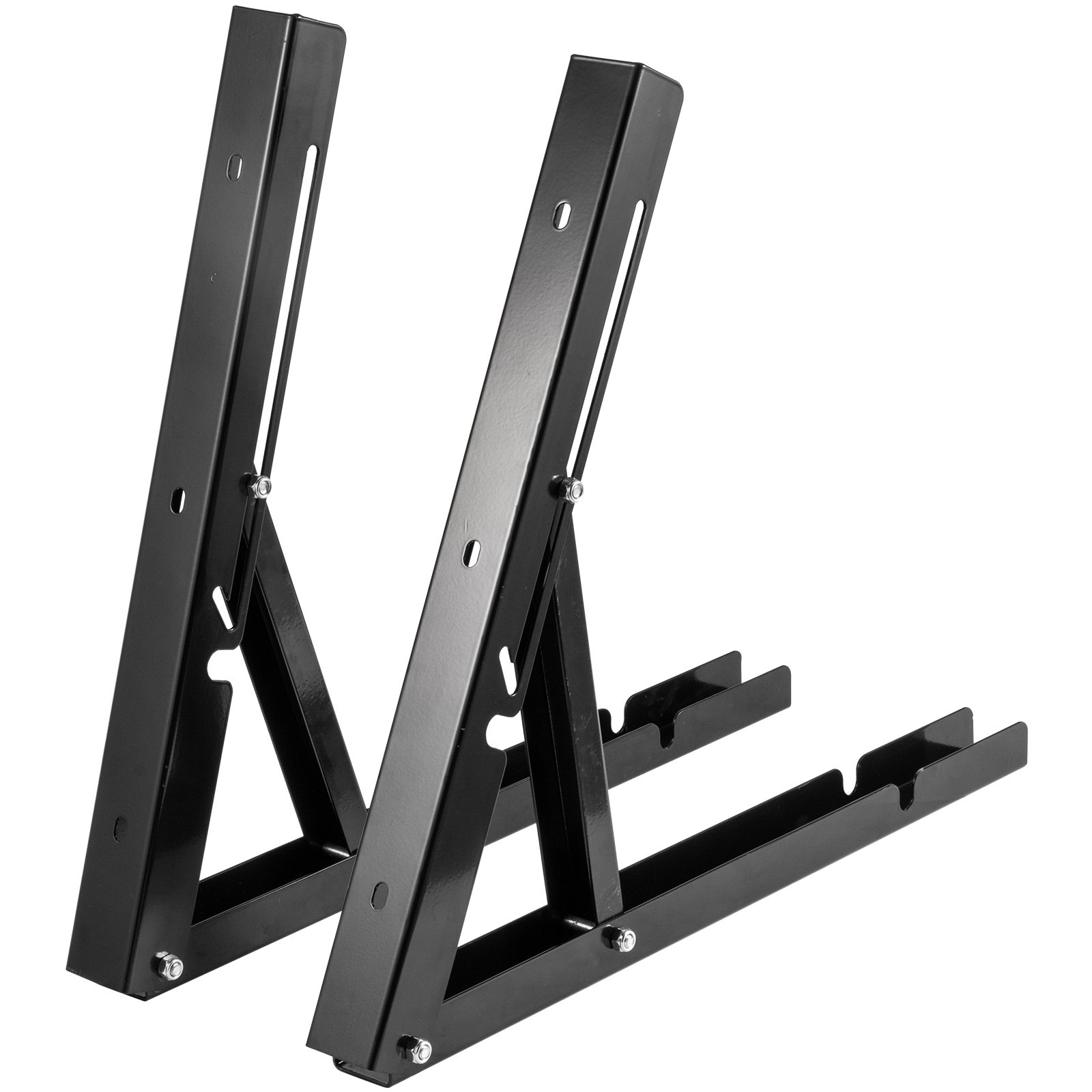 VEVOR Folding Shelf Brackets 24" 2pcs Heavy Duty Stainless Steel