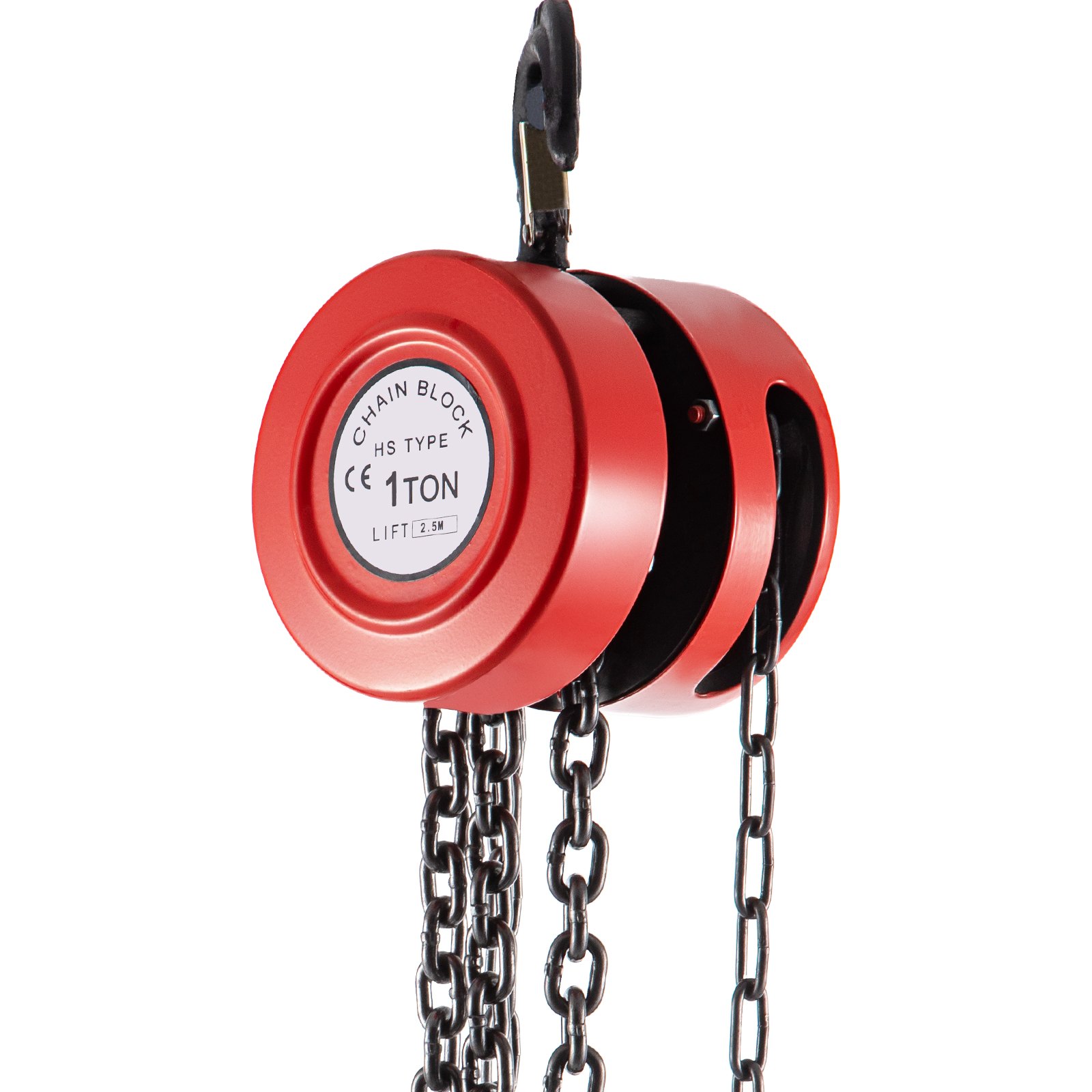 VEVOR Hand Chain Hoist, 2200 lbs /1 Ton Capacity Chain Block, 8ft/2.5m