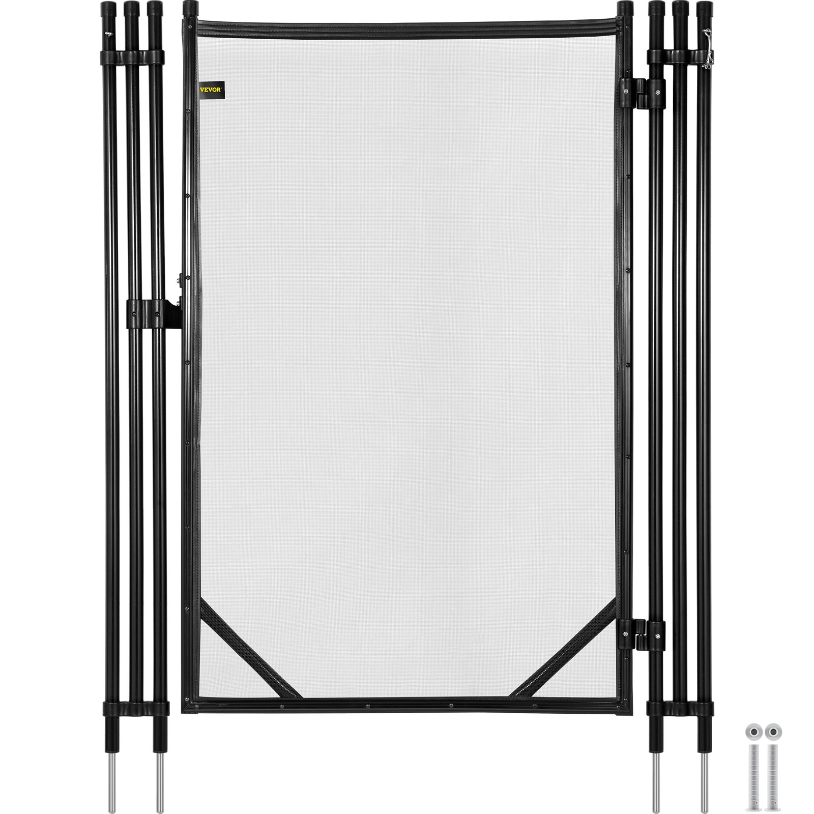 VEVOR Pool Fence Gate 4x2.5 Ft, Pool Safety Fence Gate Kit 1000D Powder