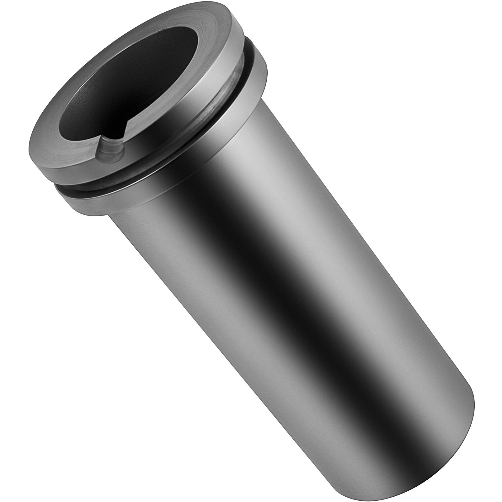 VEVOR High Purity Graphite Crucible, 3 kg Graphite Furnace, Double Ring