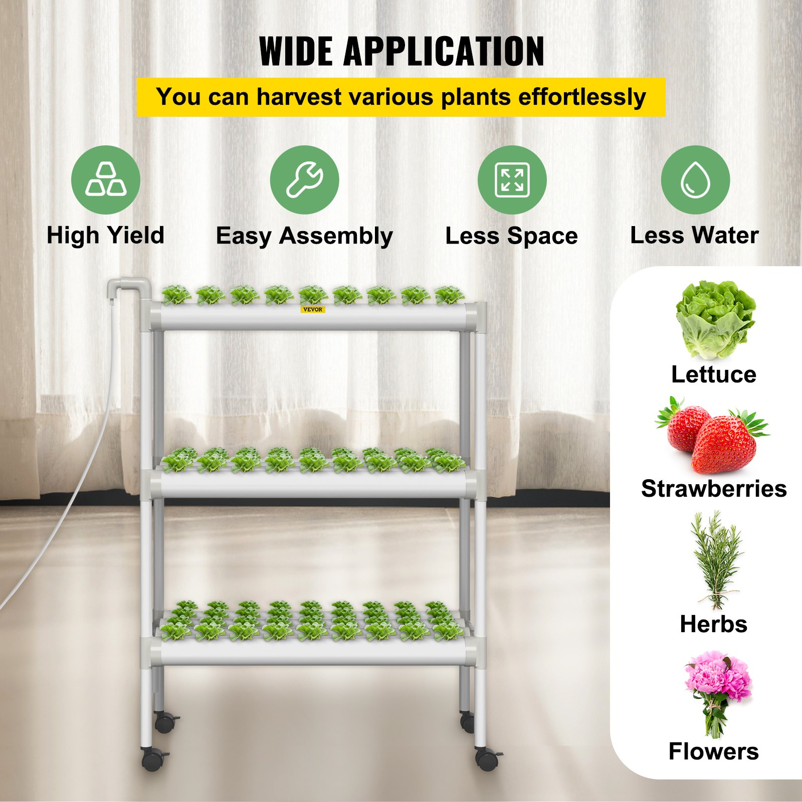 Hydroponic Kit For Flower And Fruit Production