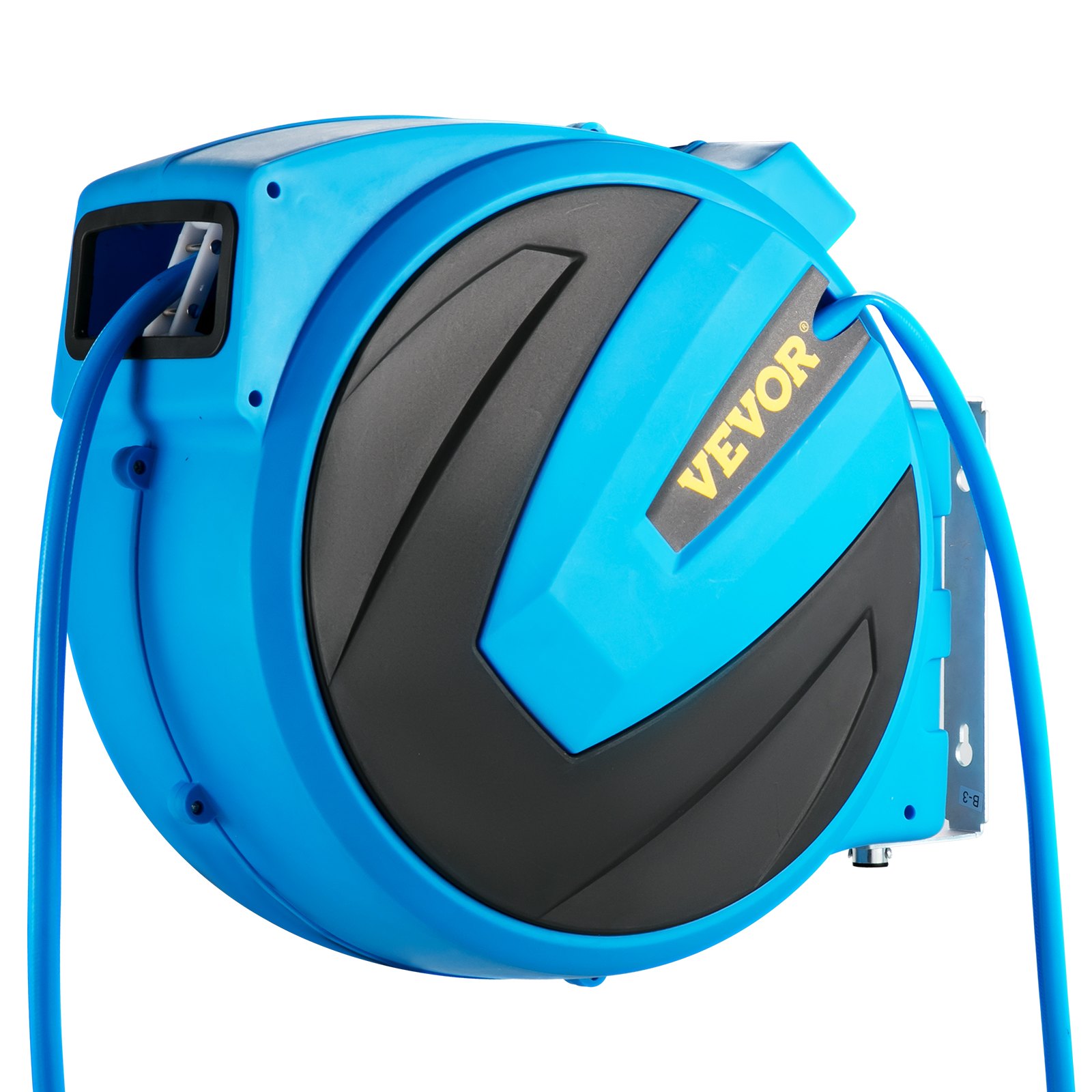 VEVOR Retractable Hose Reel, 1/2 inch x 100 ft, Any Length Lock