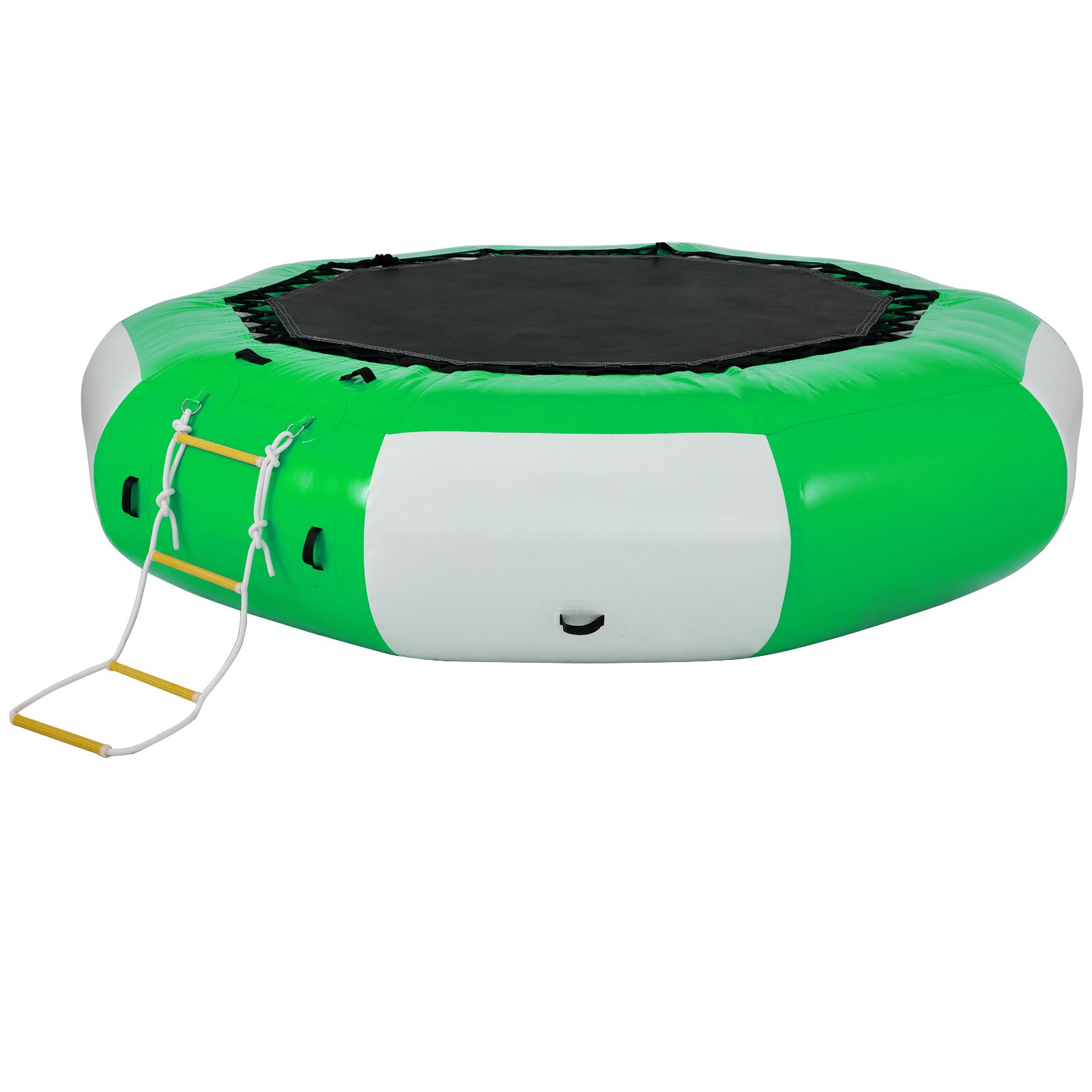 VEVOR Inflatable Water Trampoline 10FT , Round Inflatable Water Bouncer